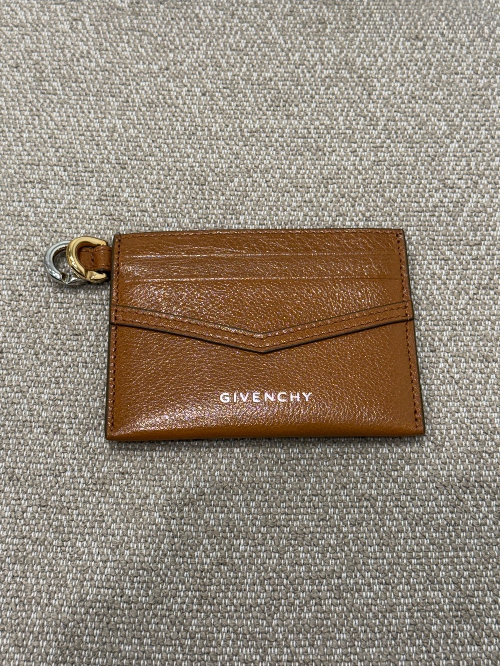 Givenchy Voyou Leather Card Wallet